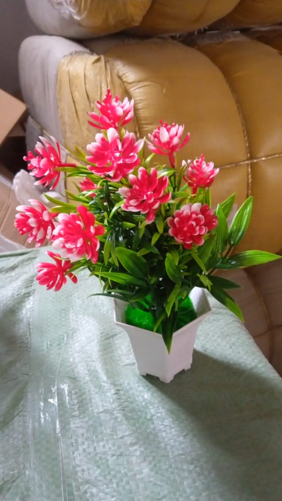 Wild Artificial Flower Plants with Cute Pot | Flower Plant for Home Office Decor | Tabletop and Desk Decoration | Artificial Flower for Balcony Indoor Decor, Plants for Living Room (1 Pc) Wild Artificial Flower Plants with Cute Pot | Flower Plant for Home Office Decor | Tabletop and Desk Decoration | Artificial Flower for Balcony Indoor Decor, Plants for Living Room (1 Pc)
